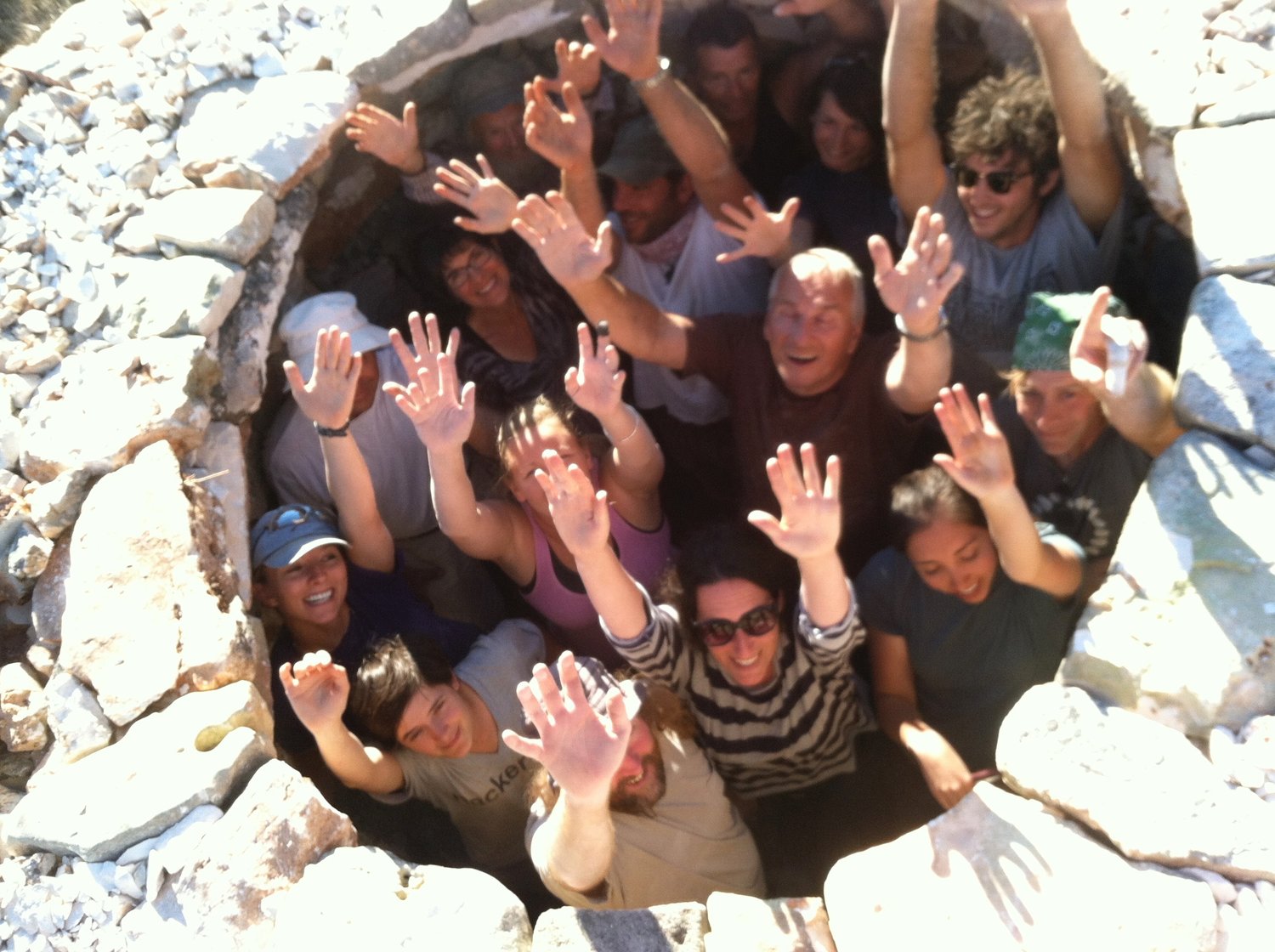 Trockenmauerkunstwerk von Thea Alvin