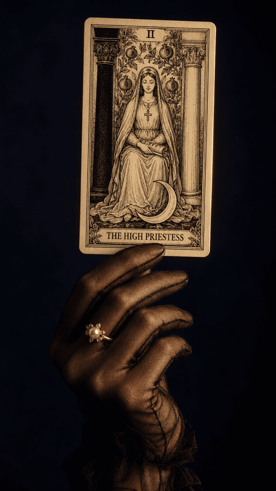 The High Priestess tarot card