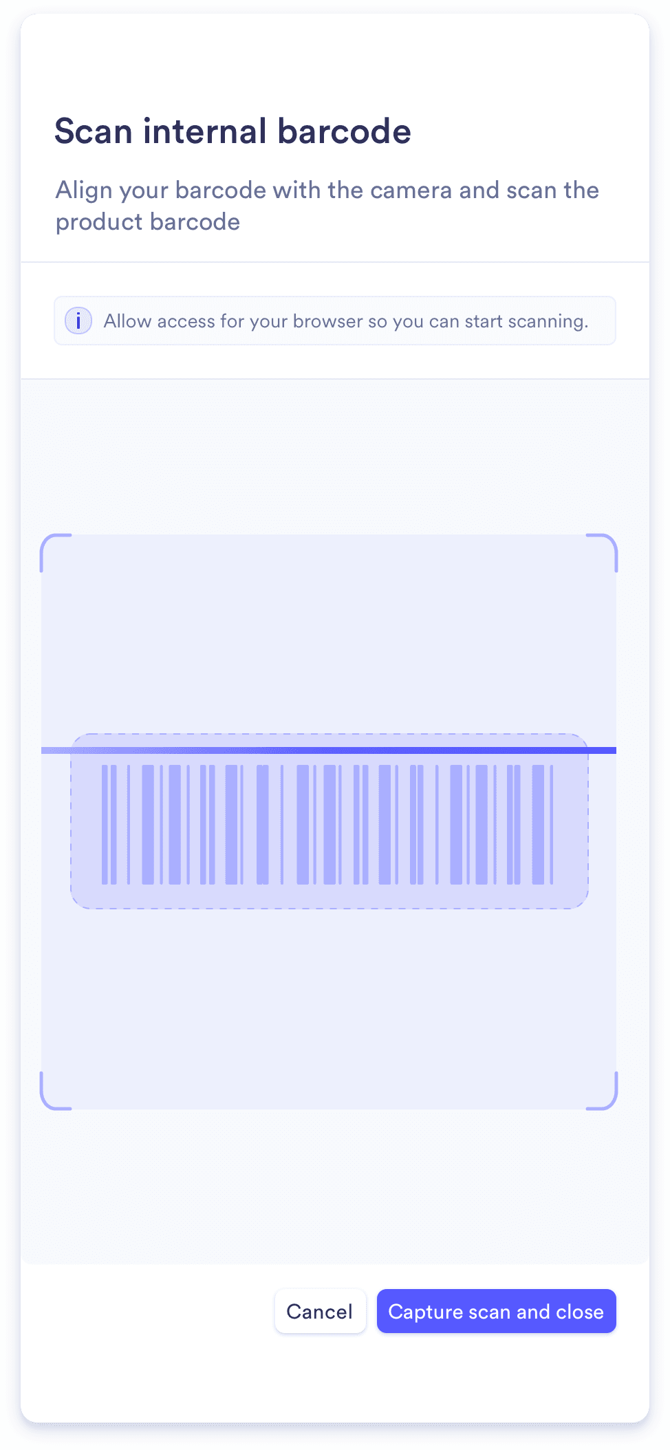 barcode scanning for inventory and warehouse management