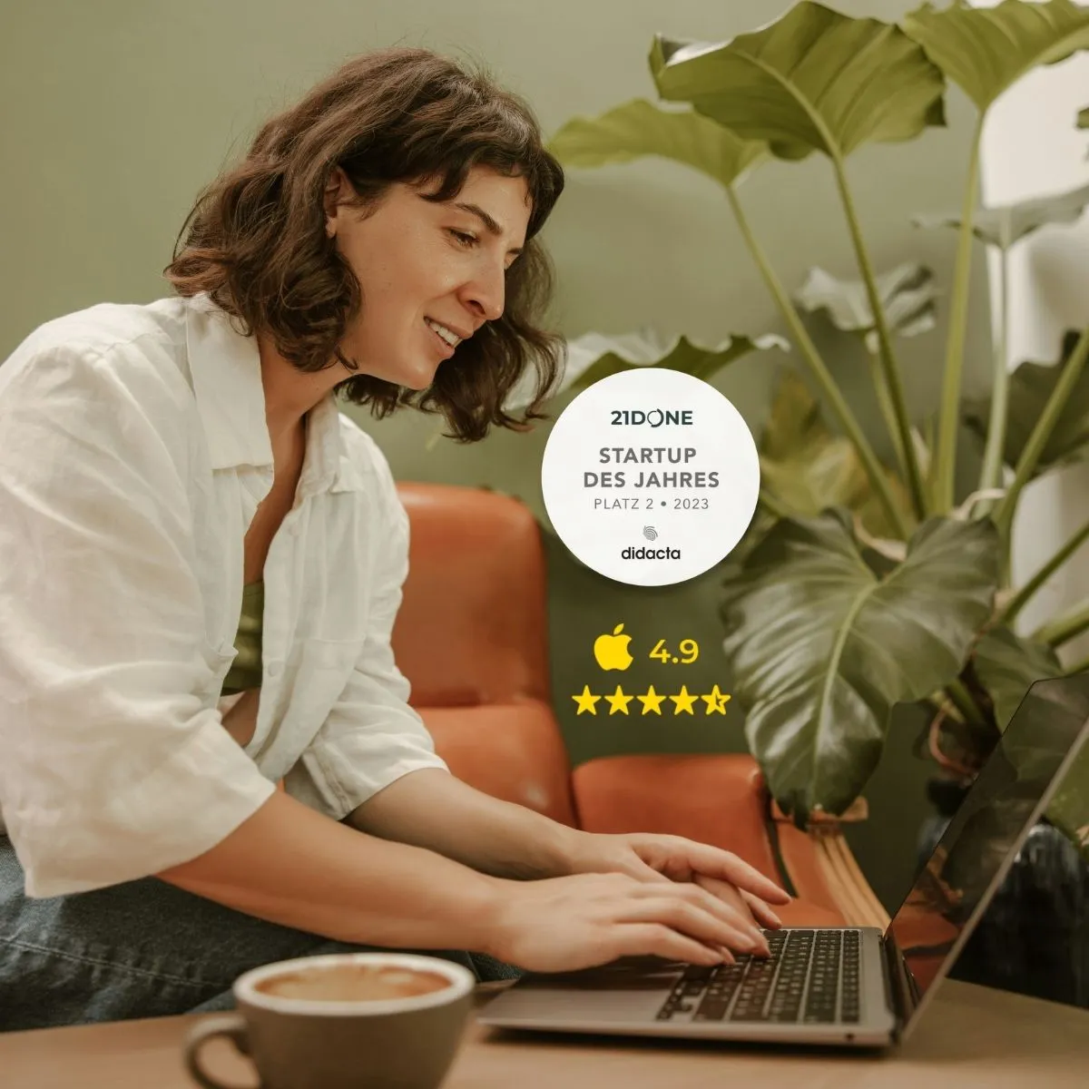Landing Page von 21done