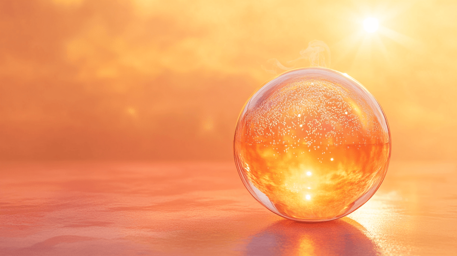 Two men discuss a project while standing at a laptop in an office.