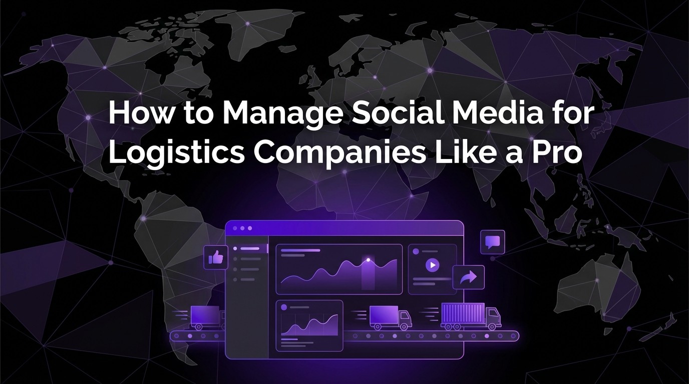 How to Manage Social Media for Logistics Companies Like a Pro header