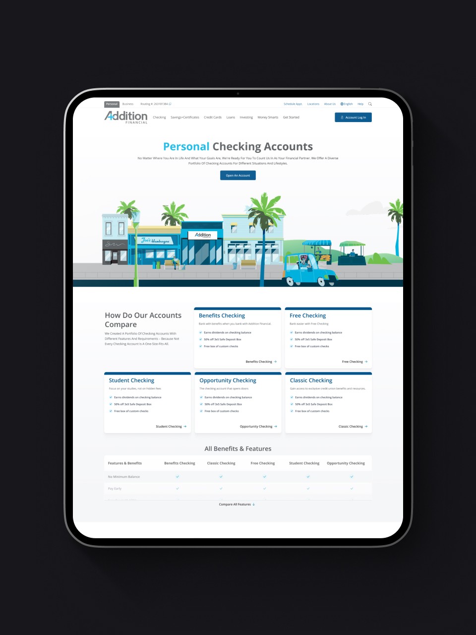 Addition Product Landing