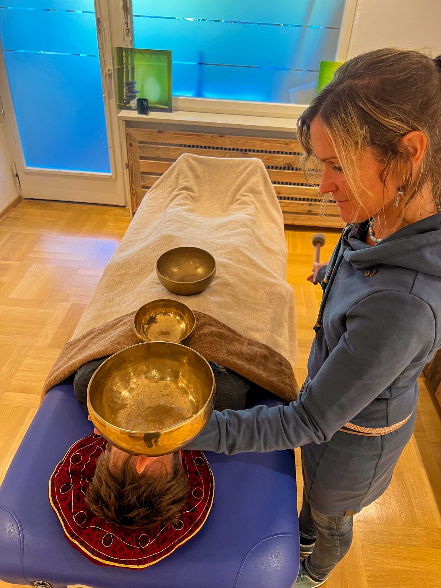 Klangschalen-Massage