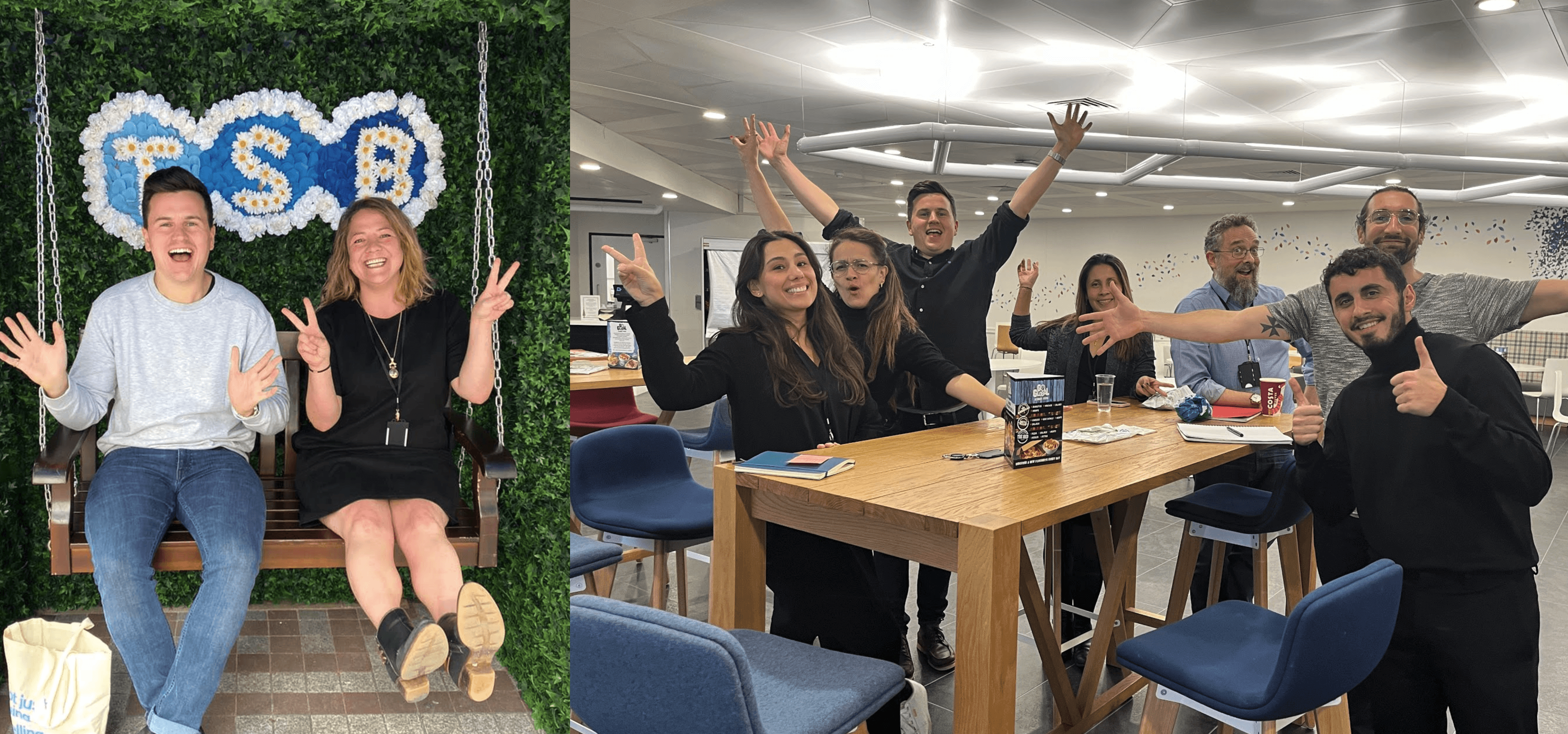 The most wonderful team in the world - Yenny's TSB team