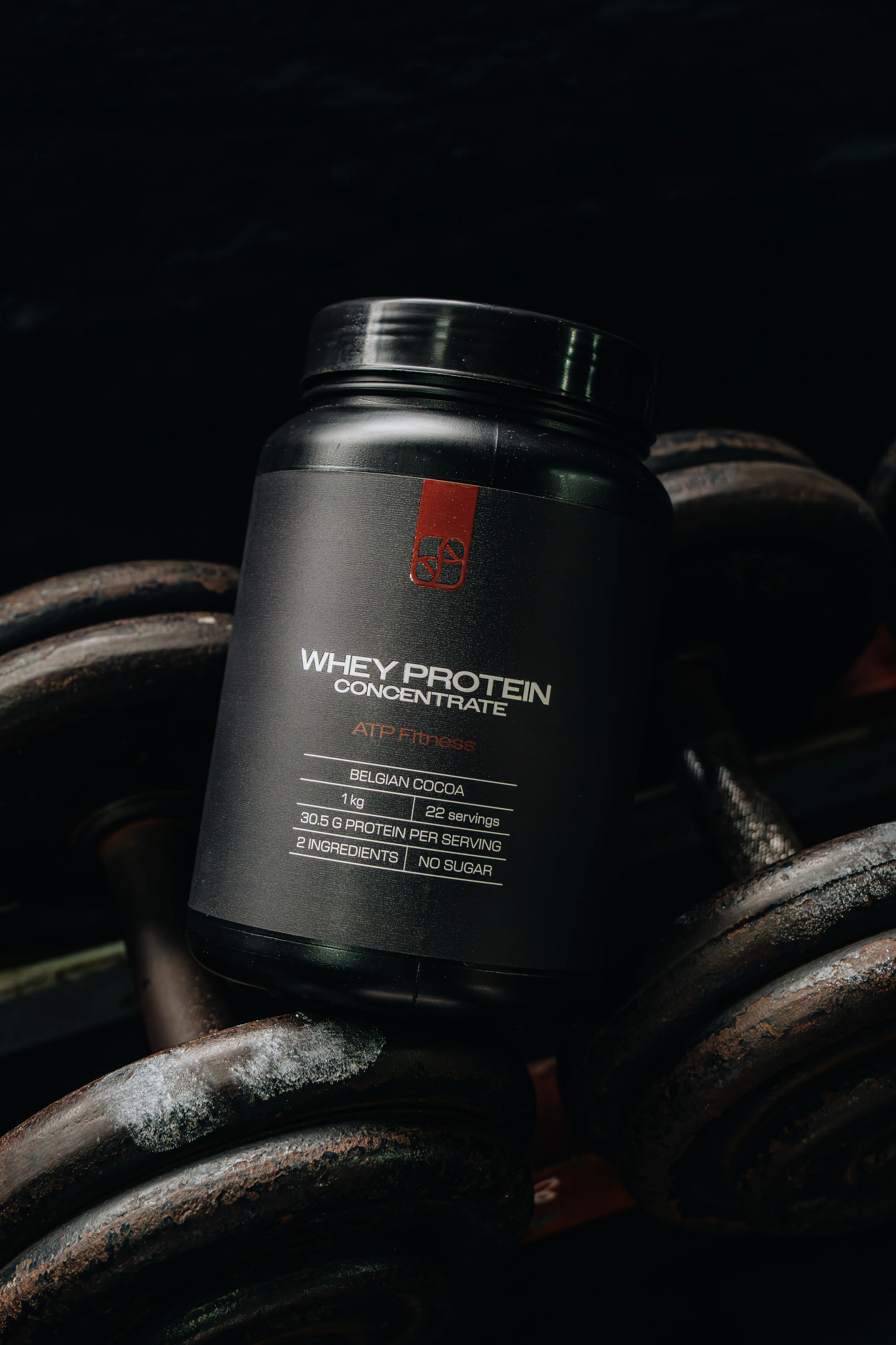 ATP Fitness Unsweetened Cocoa Whey Protein Concentrate