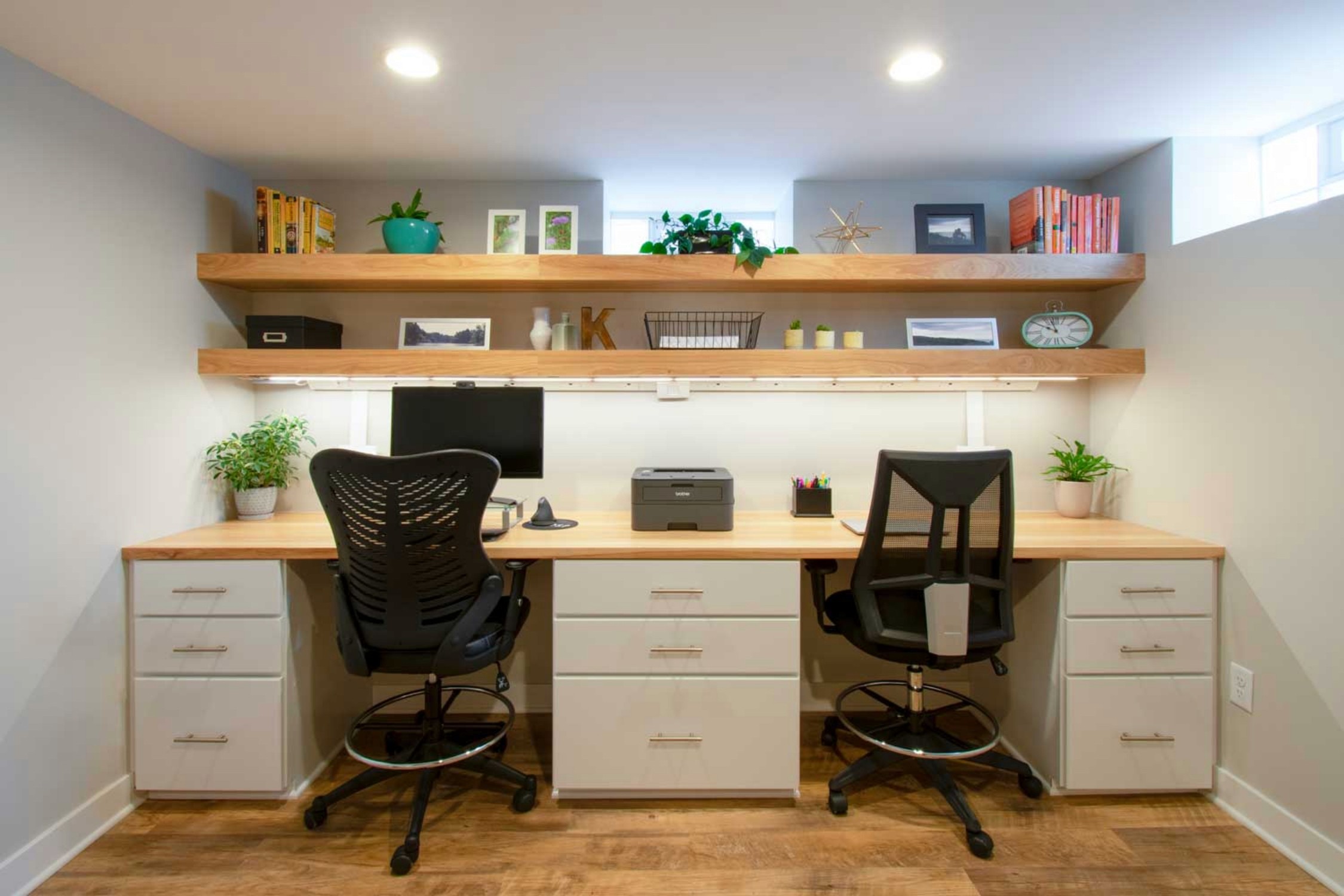 Stylish and Functional Full Home Makeover - Office