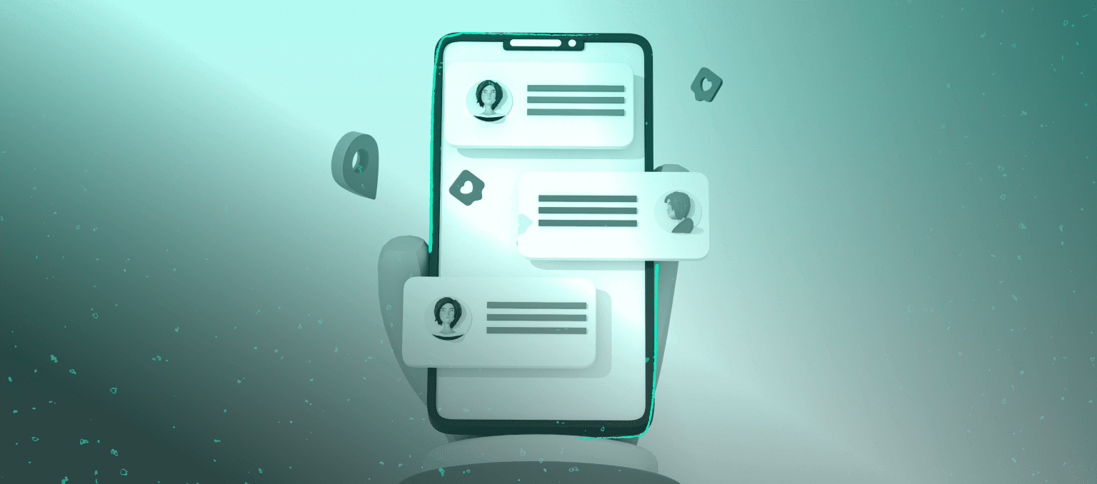 Smartphone with message notifications symbolizing modern SMS marketing and mobile engagement trends.