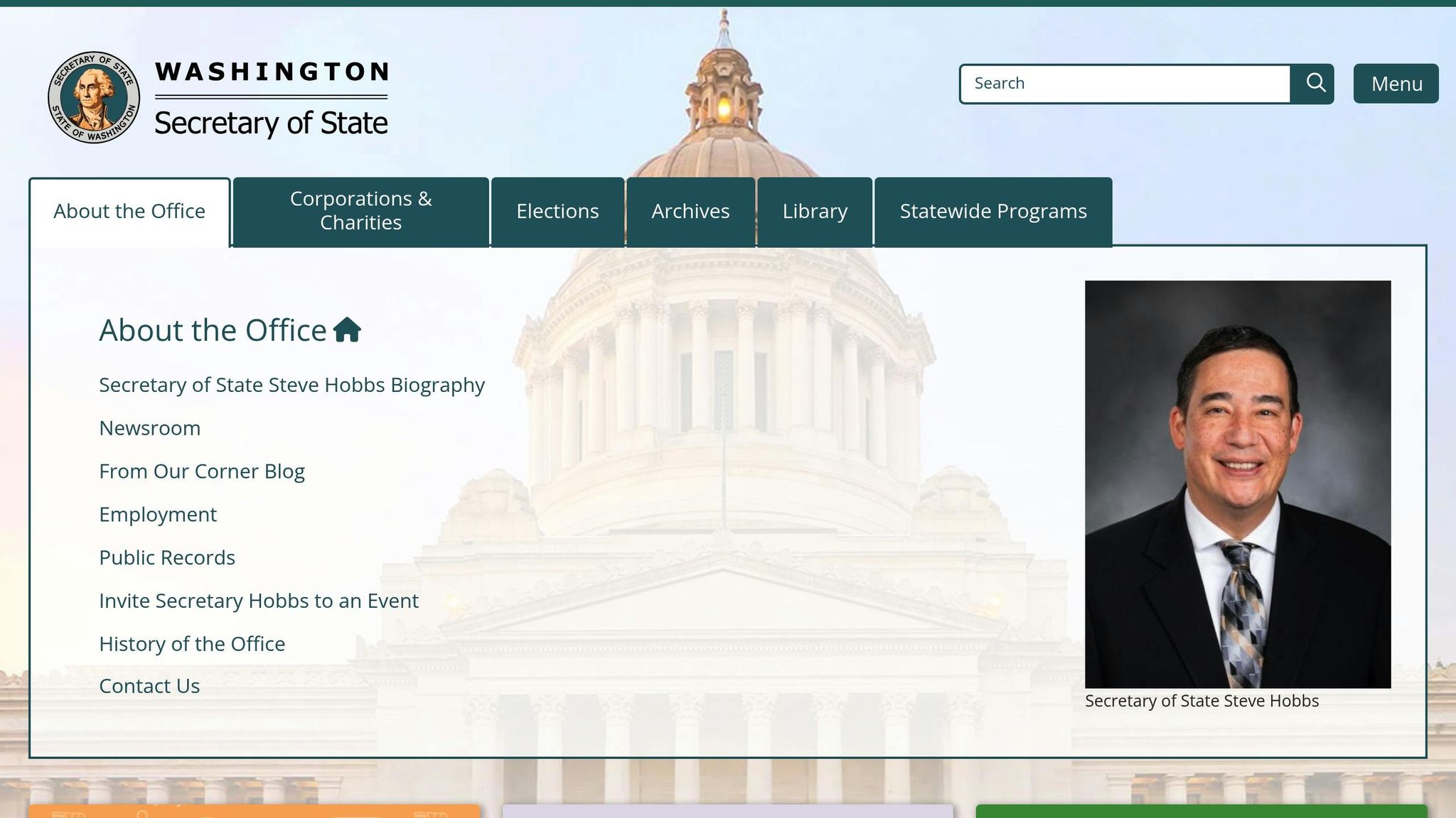 Washington Secretary of State