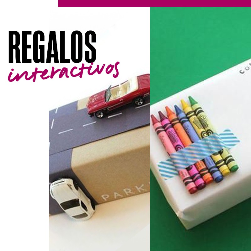 Envolturas de regalos de navidad - Regalos interactivos para los más pequeños en casa | Fuente: Google Images