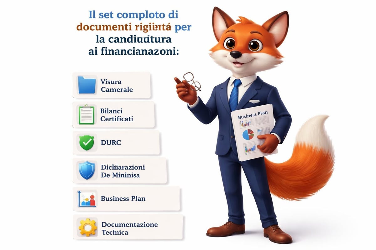 Requisiti documentali finanziamenti