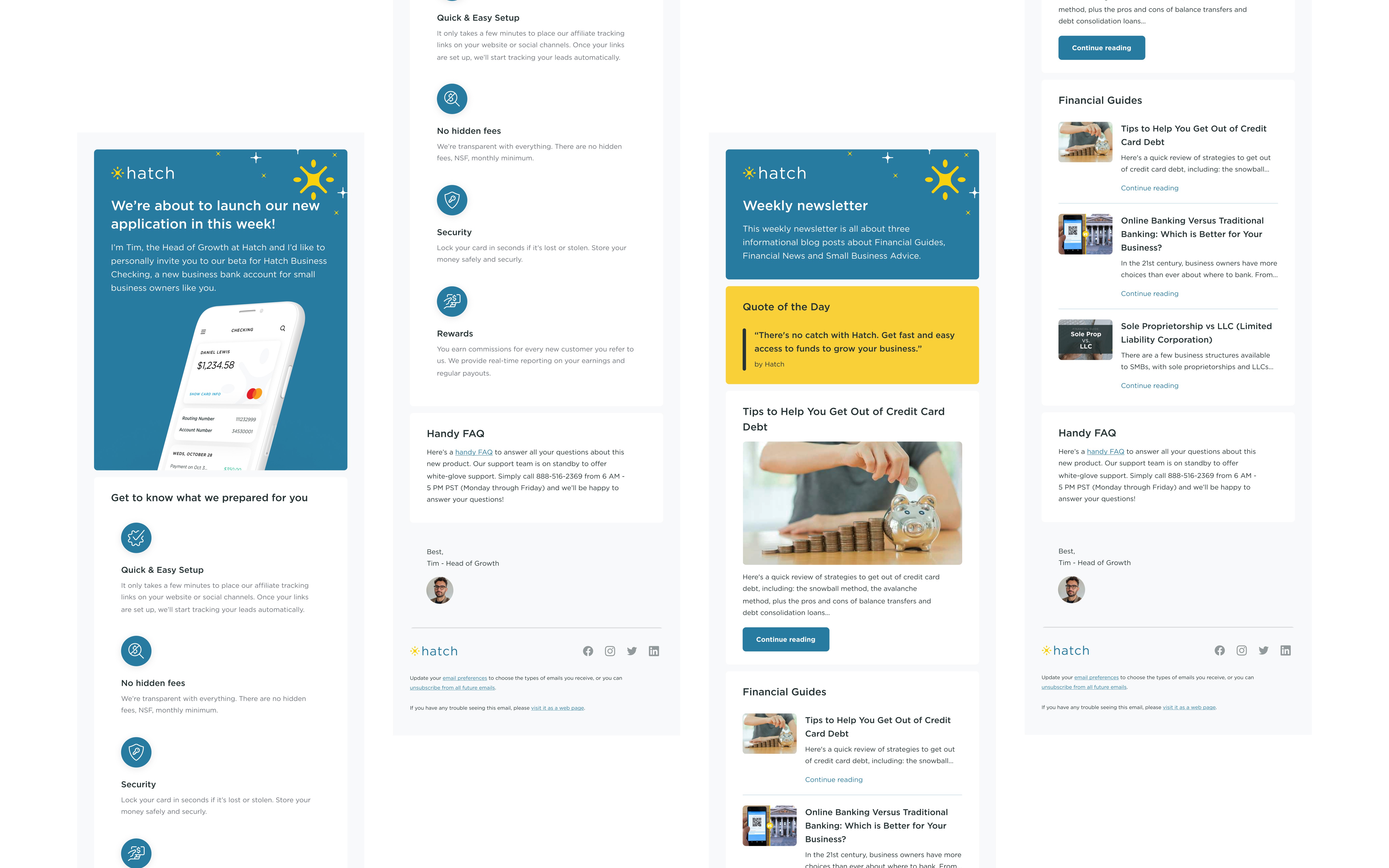Hatch Email Template