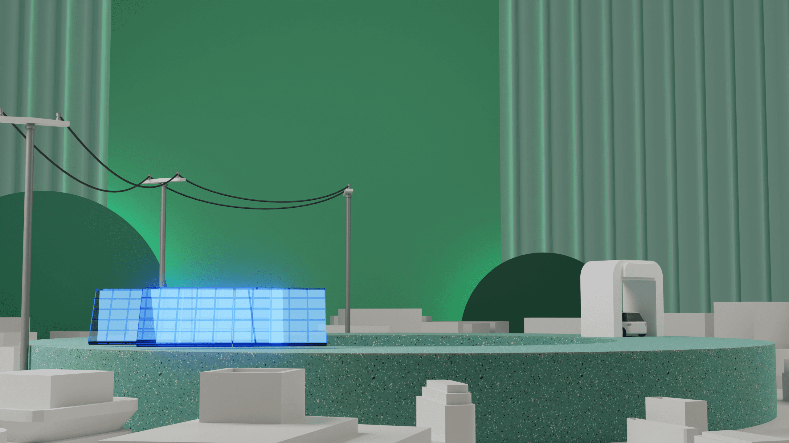 Image of multiple pixelated flat icons