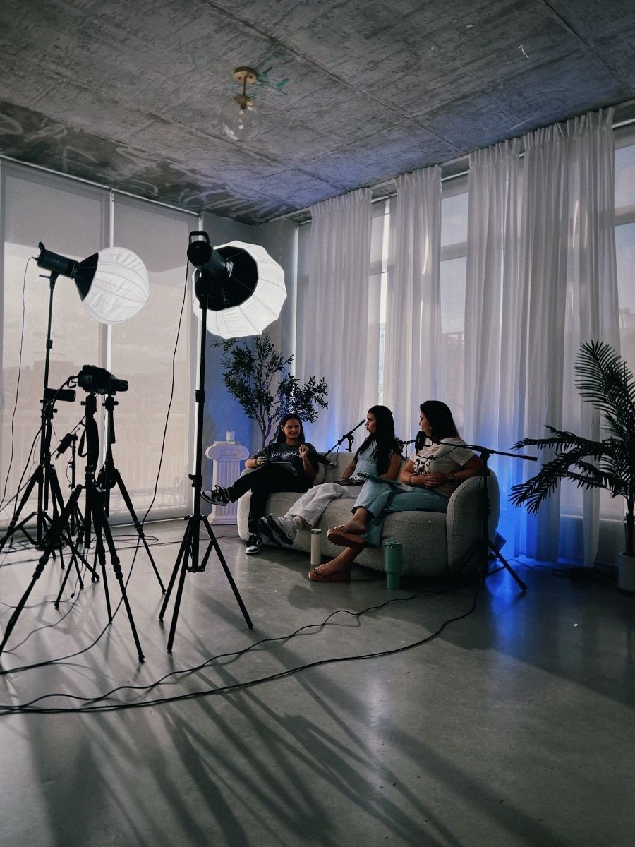 podcast studio