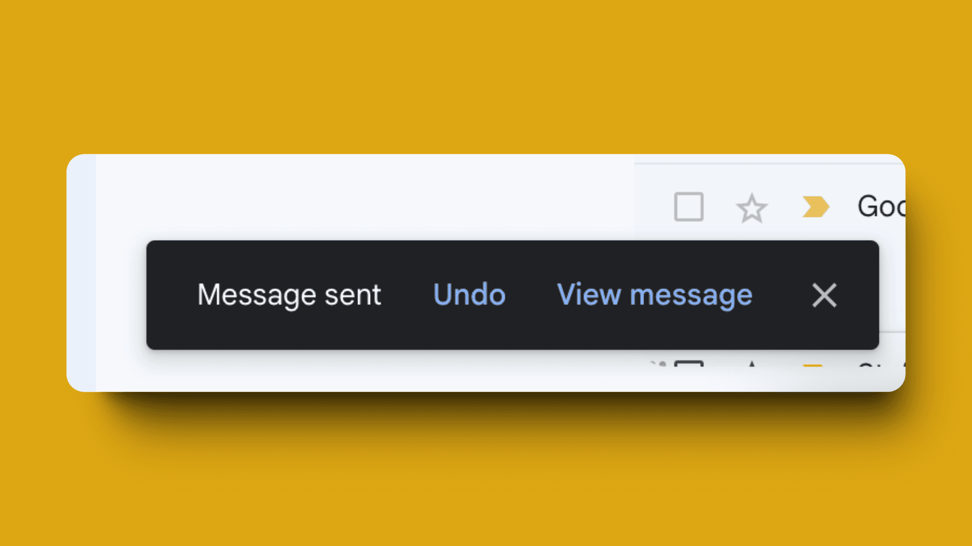 Gmail Clear Feedback in UI Design