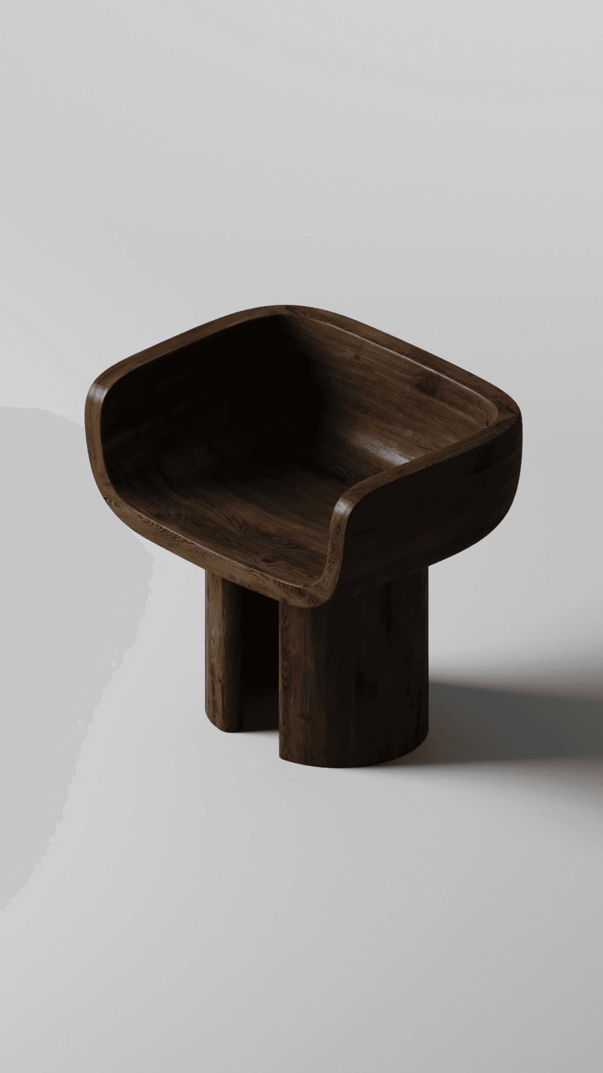 An image of an oakwood fruit bowl