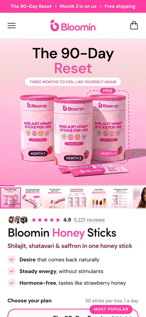 Bloomin, ons redesign