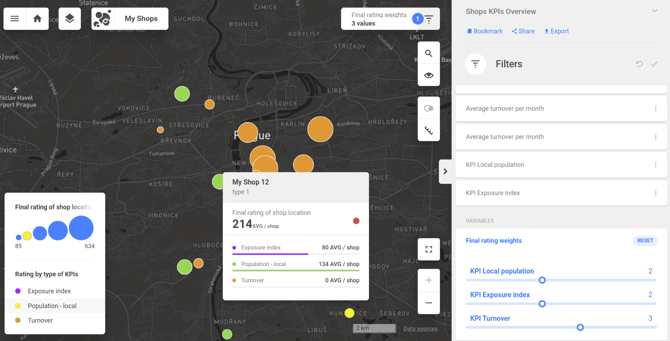 Branch Network Optimization with CleverMaps Studio