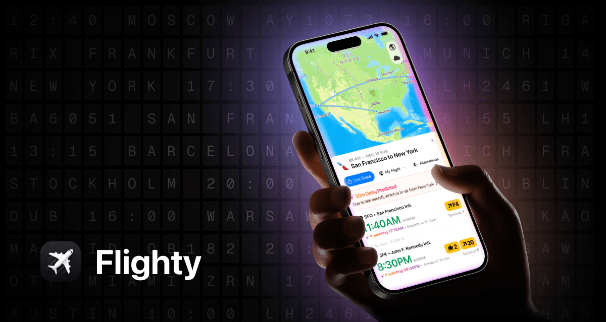 Flighty vs. App in the Air: Best Flight Tracking App Comparison