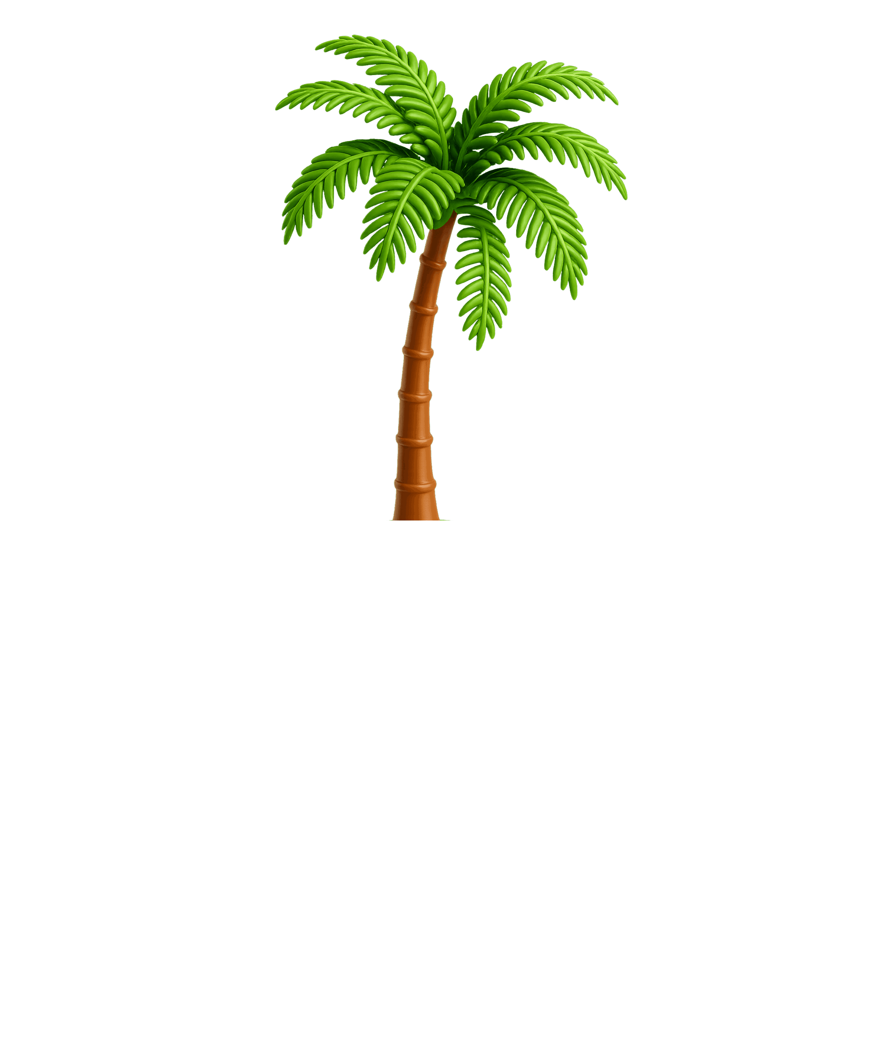 Dekoracijska slika palme