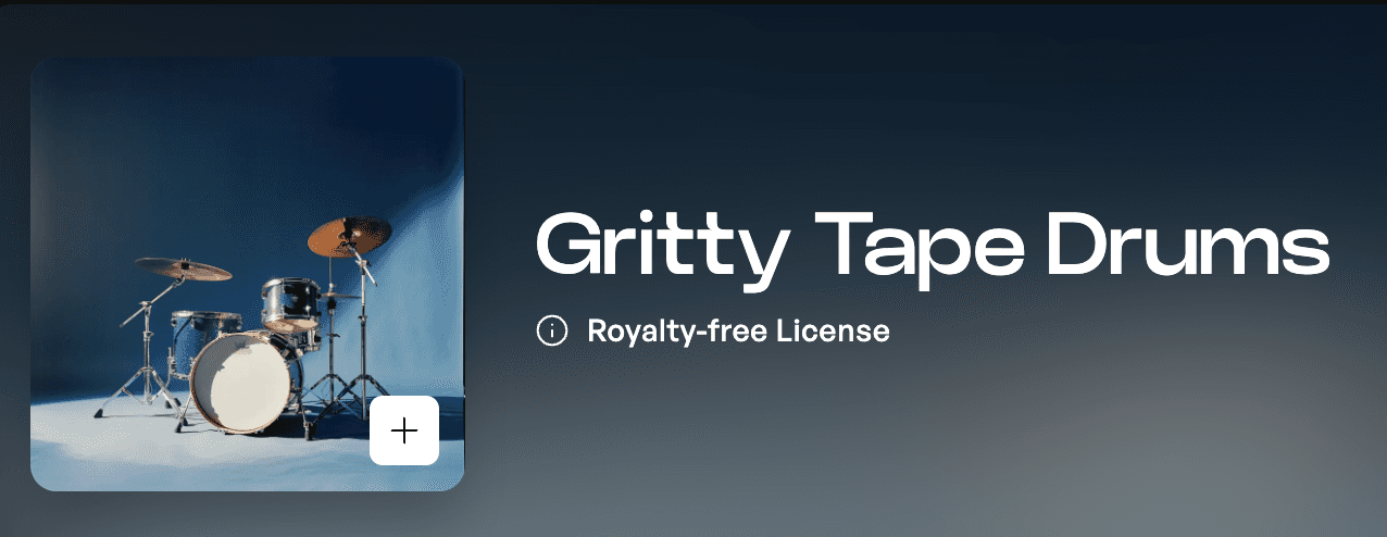 Gritty Tape Drums