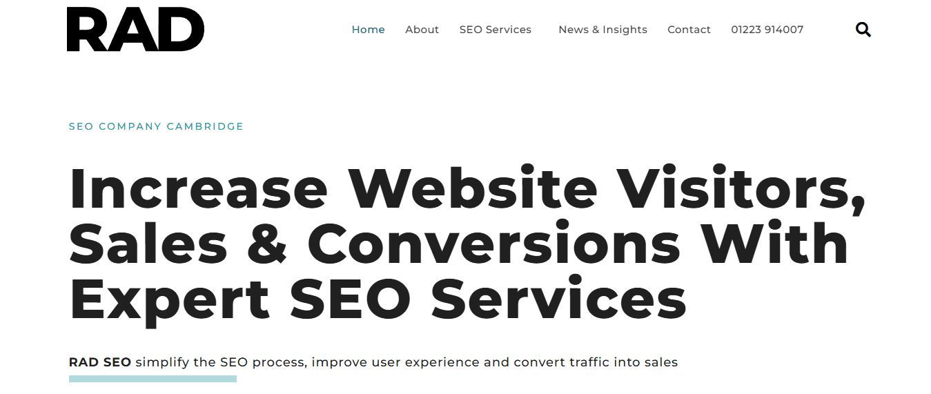 Radseo – SEO Agency In Cambridgeshire