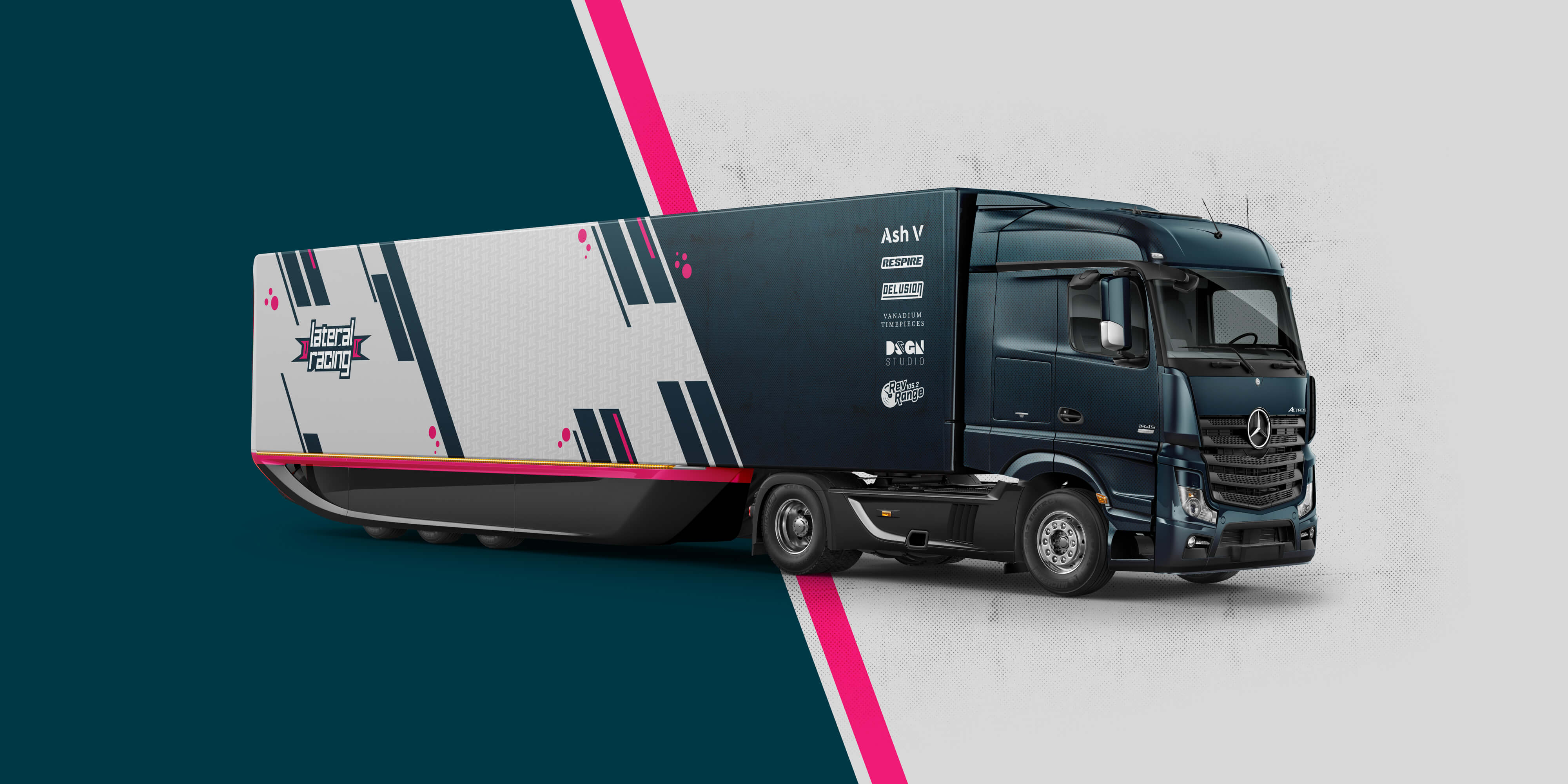 Team truck livery design