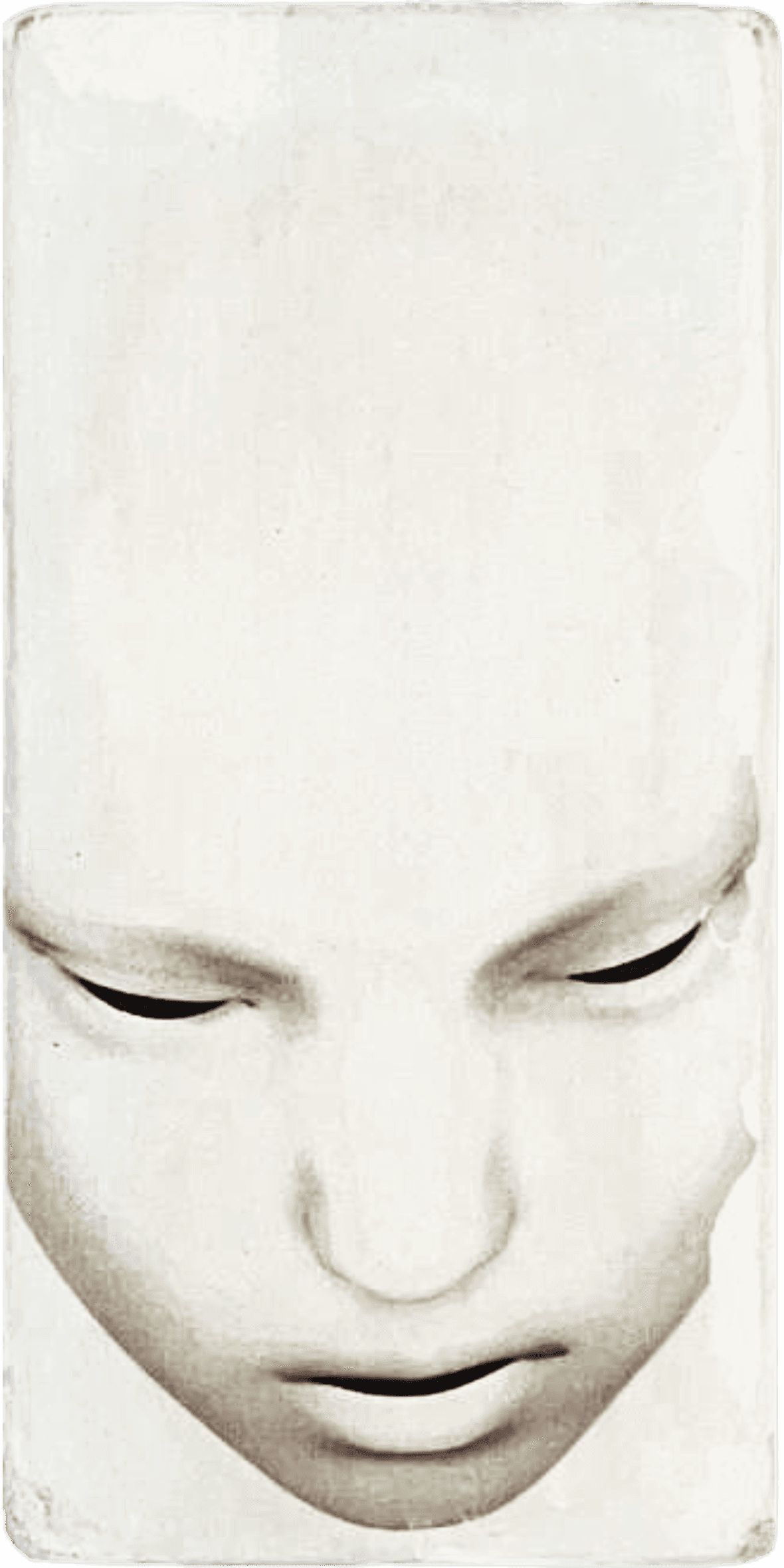 Bedlam Wooden Tile_1. BEDLAM. (2024). Wood sublimation print. 5 x 10 cm. New media artwork by Ivan Medrano.