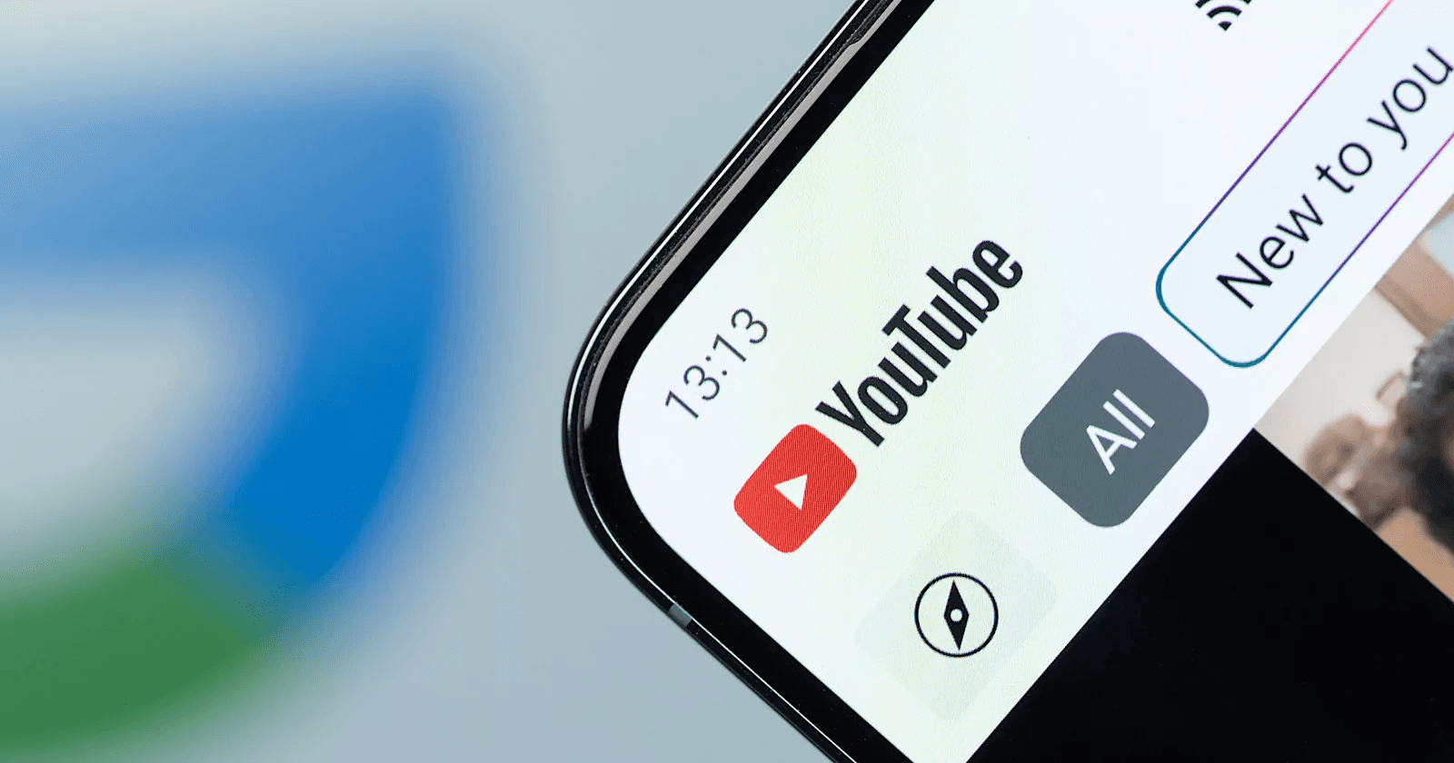 YouTube application running on smartphone screen - YouTube Hooks