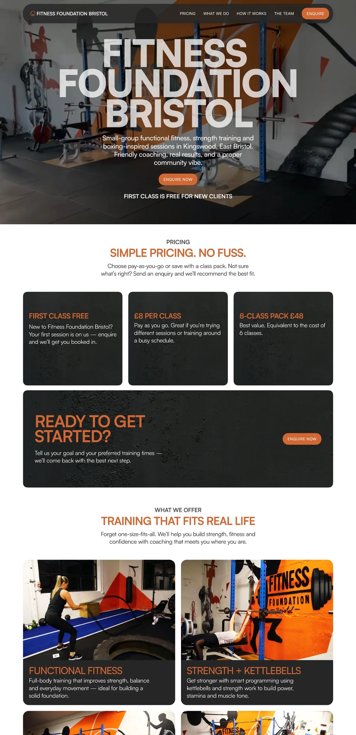Fitness Foundation Bristol Mockup