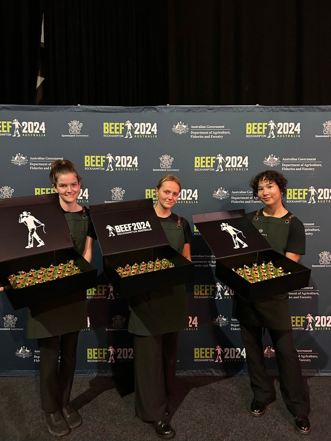 Front of House staff at Beef Week 2024