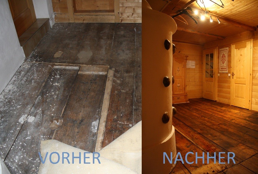 Vorraum Bruggerhaus Vorher Nachher