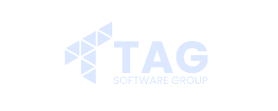 TAG software group light logo