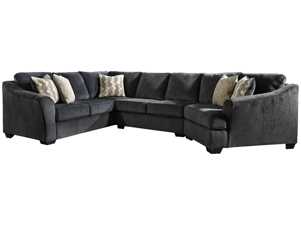 Comfortable cuddler couch featuring soft upholstery and a spacious design, ideal for snuggling up and unwinding.