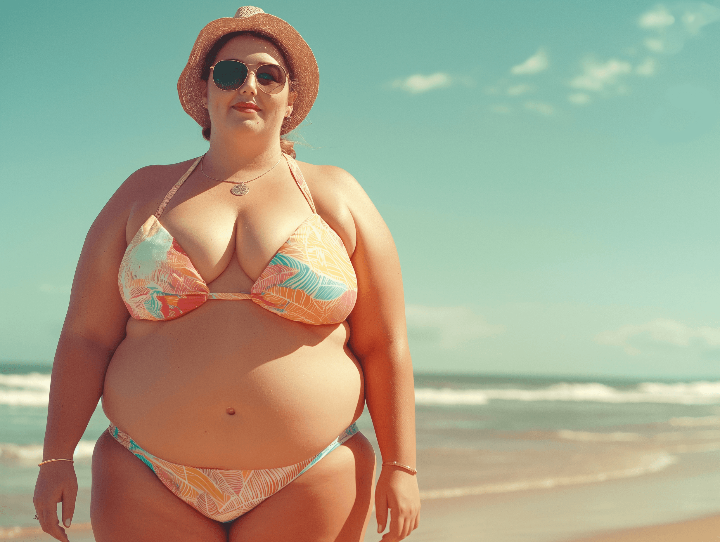 Overweight Woman With Menopause