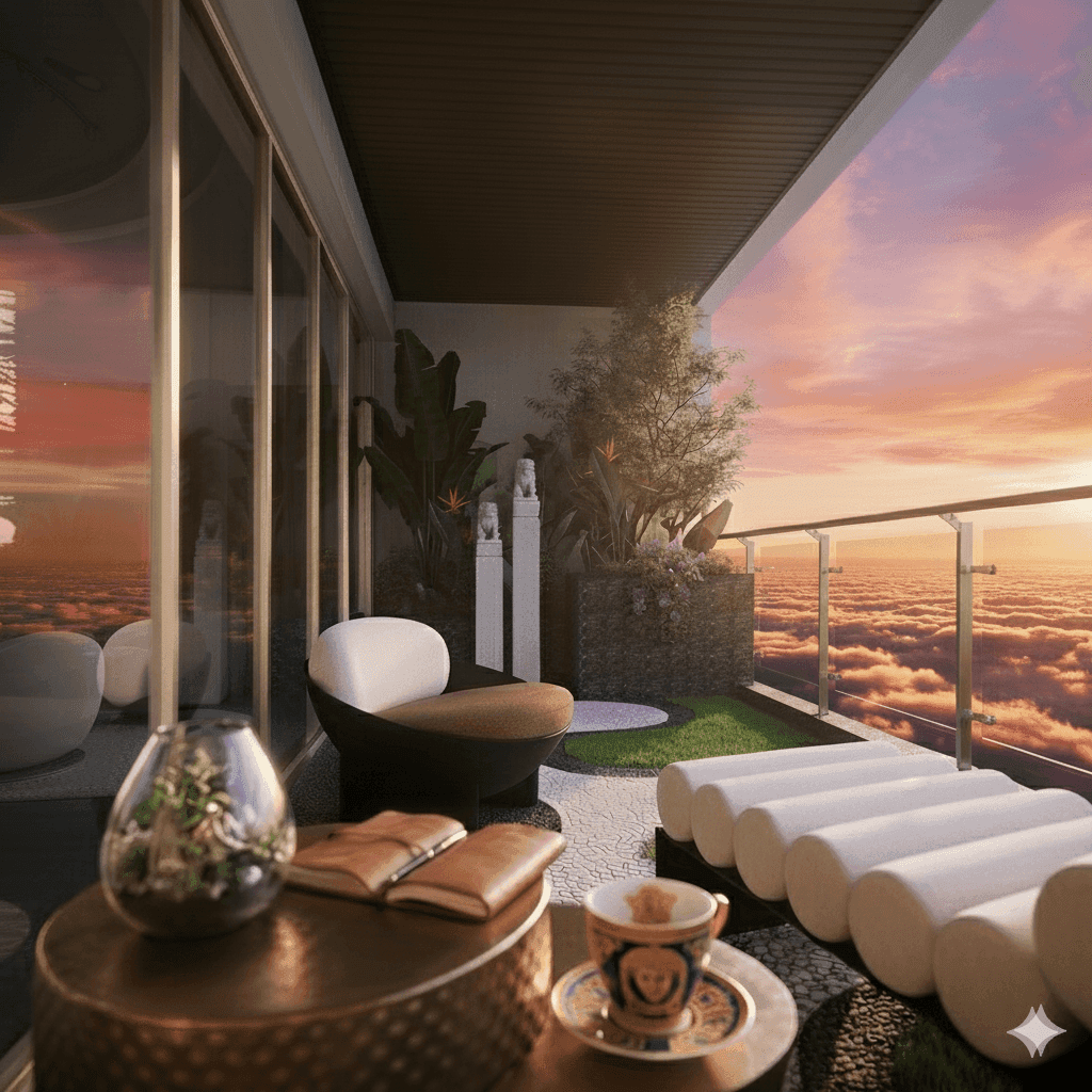 aerial photo of buildings