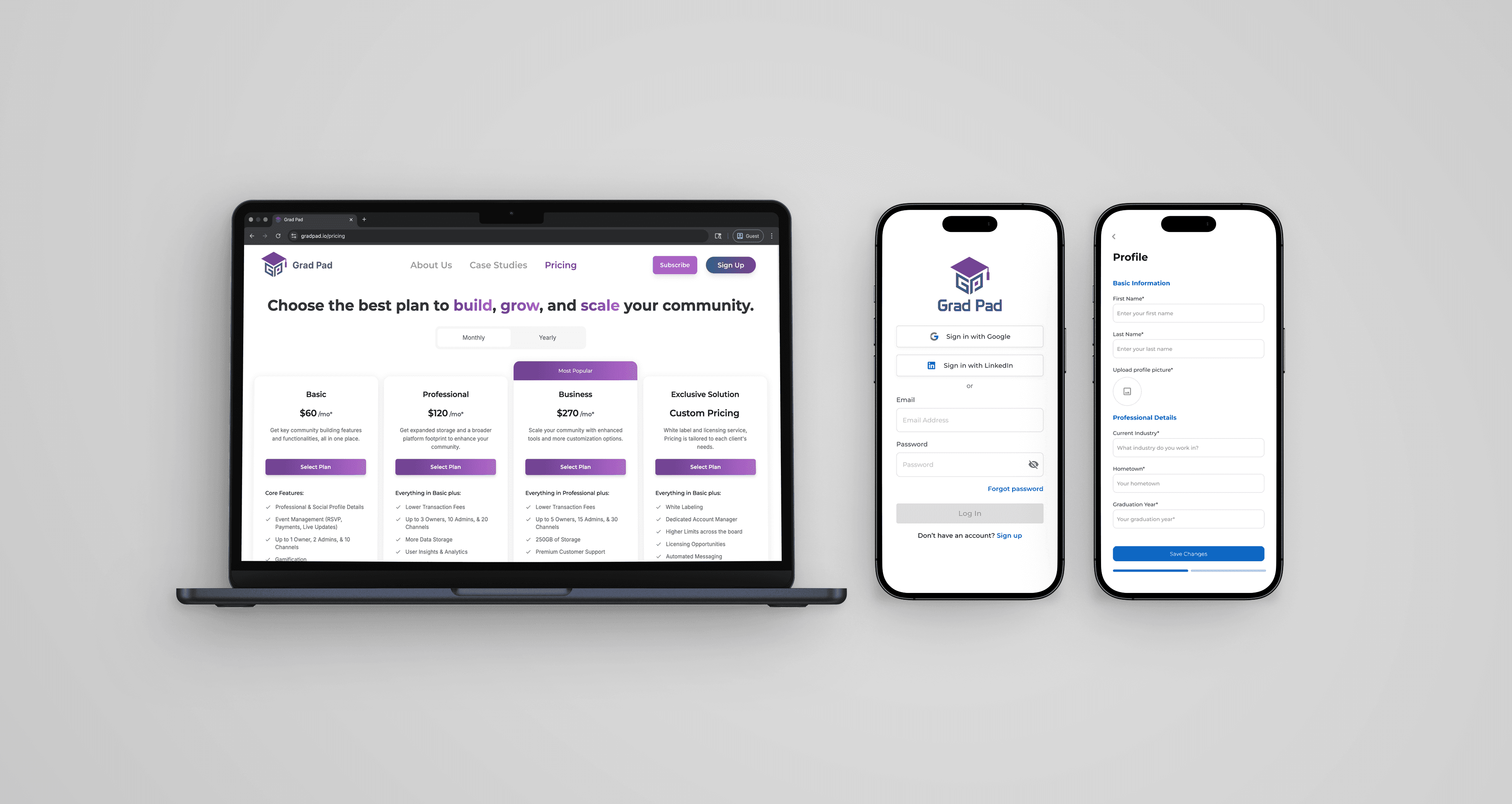 Grad Pad - Alumni Networking