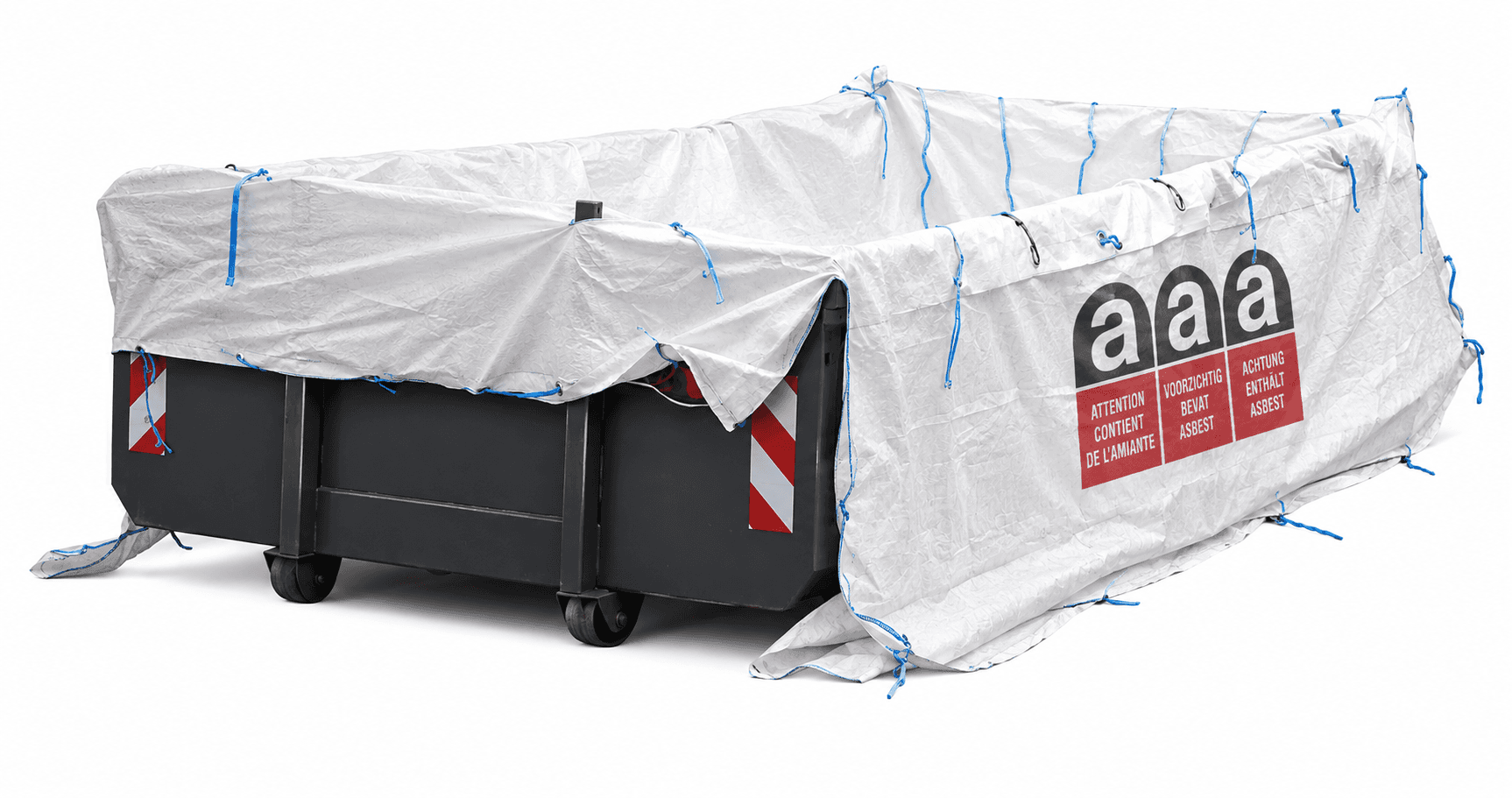 Double-walled asbestos skip bag