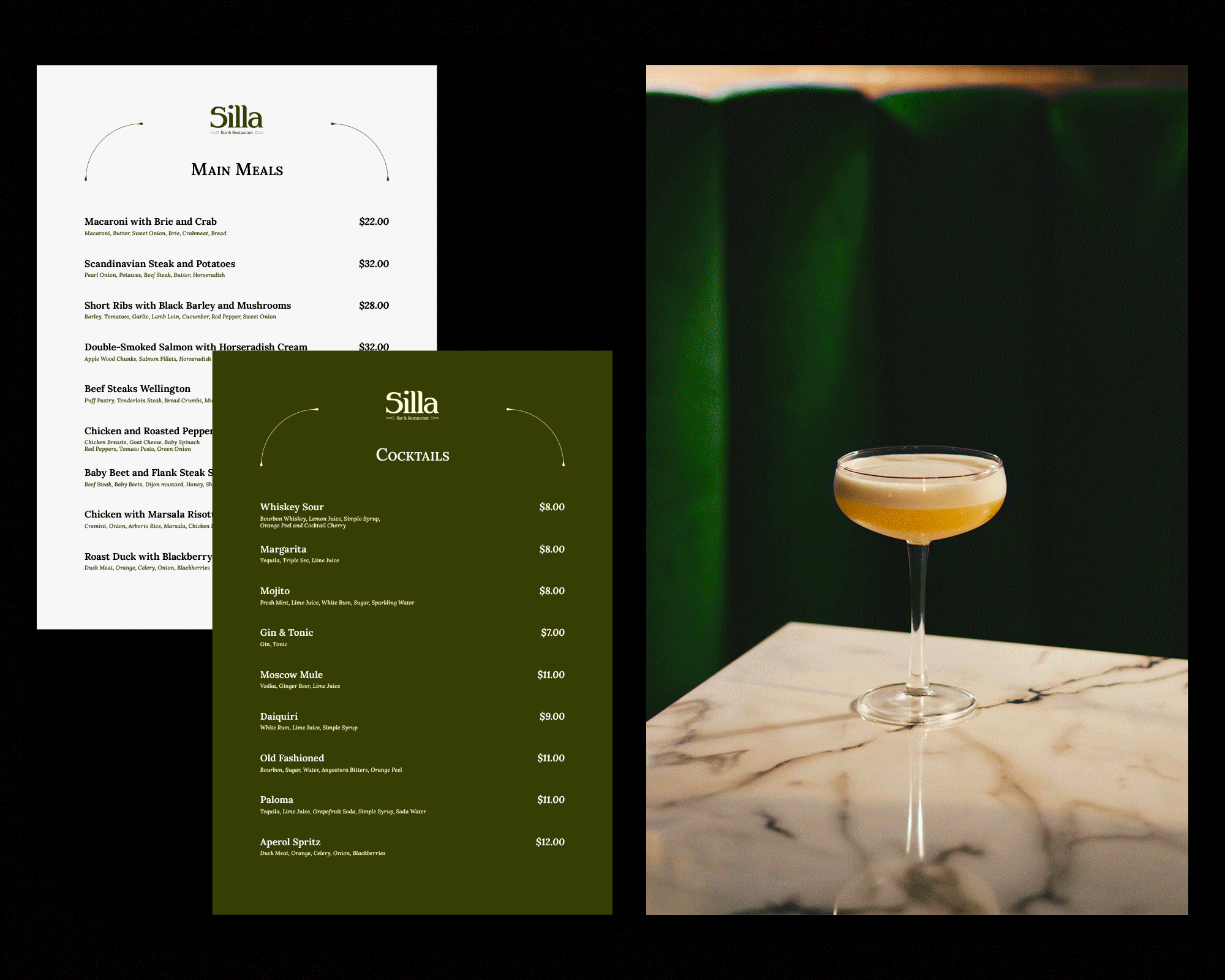 Silla Hotels And Restaurants Menu With Images Changing