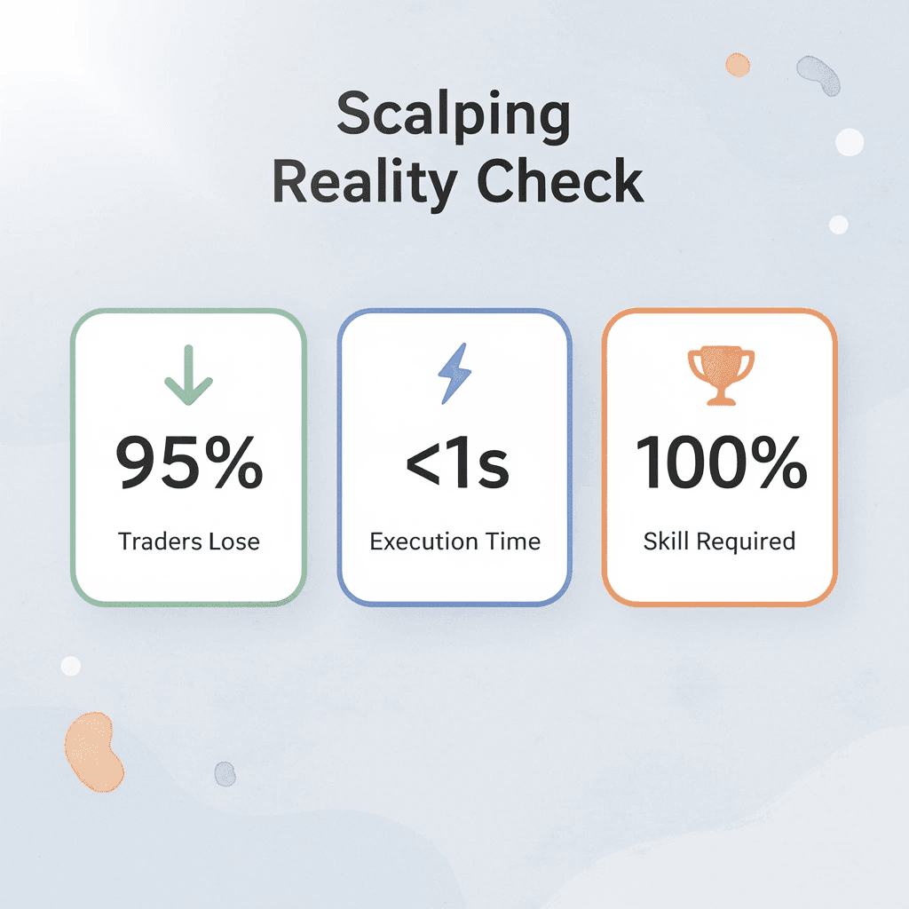 Statistics showing scalping trading reality and requirements - Scalping Futures