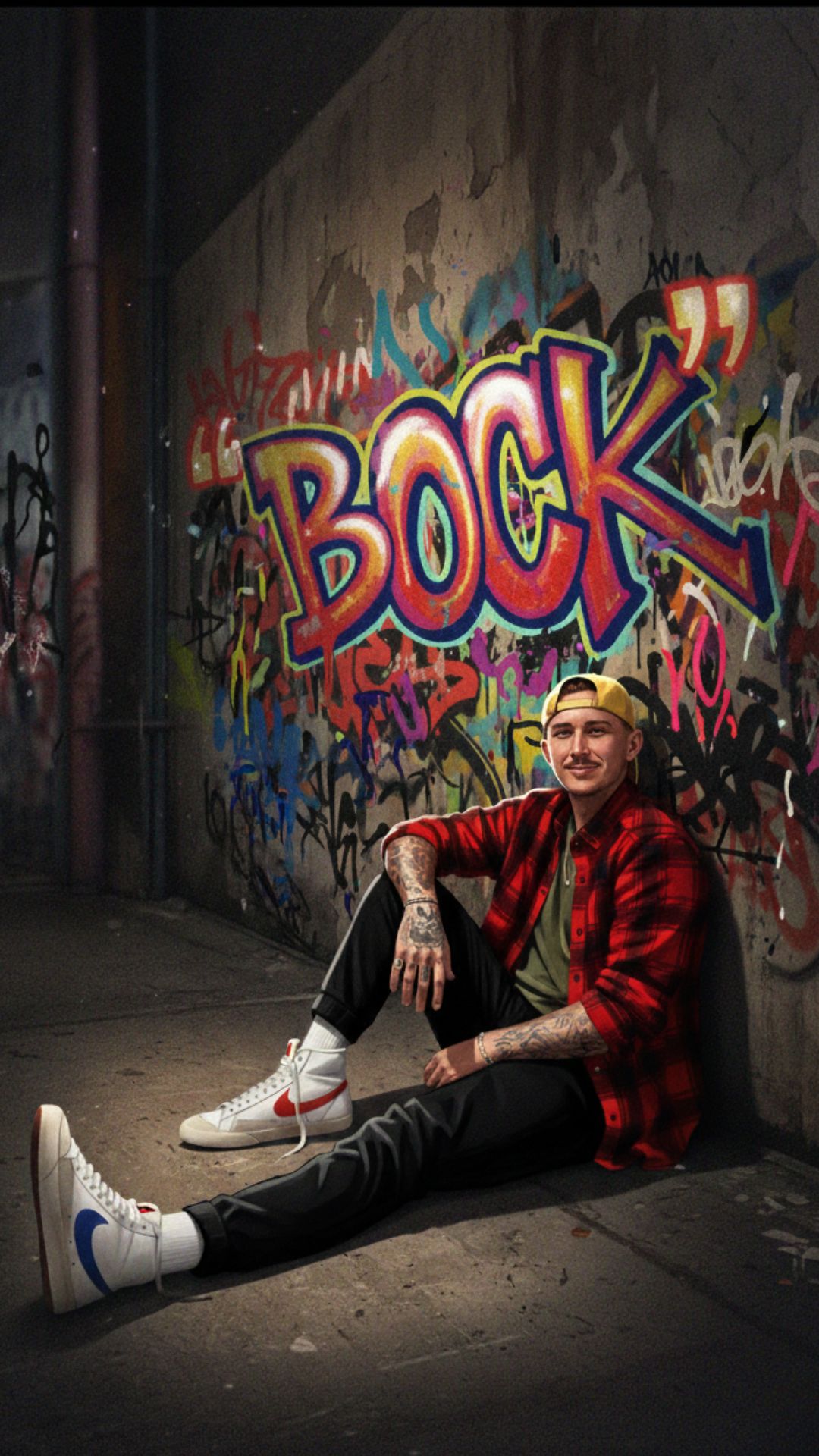 Team working in an office watching at a presentation