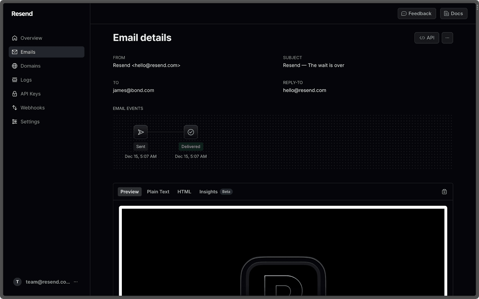 Top Email Tools Resend
