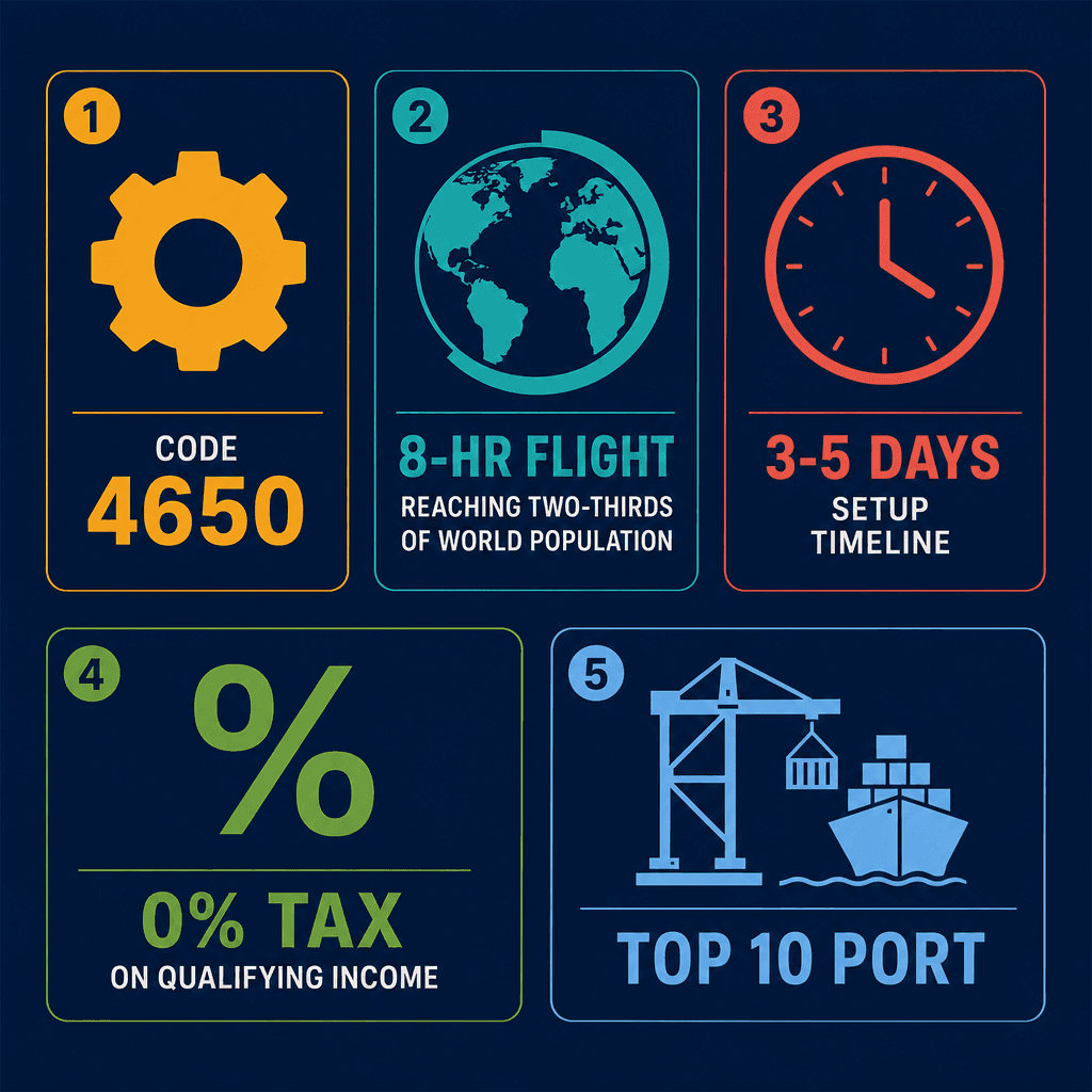 Infographic: Start a Machinery Equipment & Supplies Wholesale Trading Business in Dubai