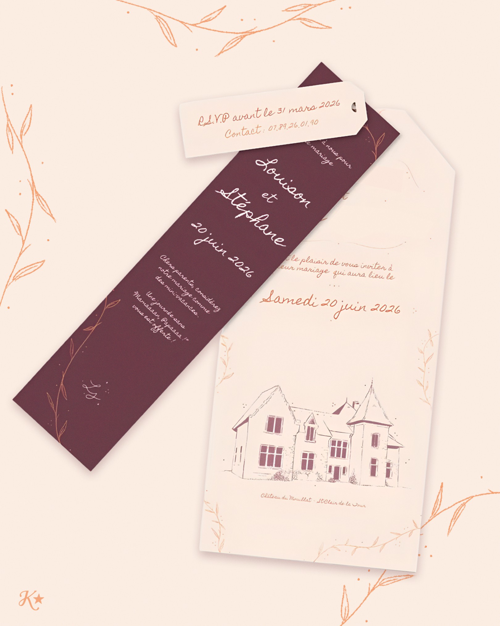 Faire-part de mariage