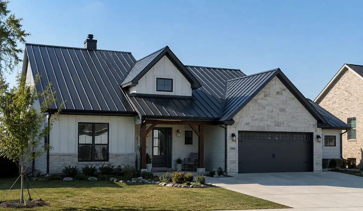 Roof Upgrades featuring standing seam metal roofing improving home value, durability, energy efficiency, and protection.