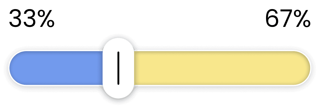 weighted 2-tone color selection
