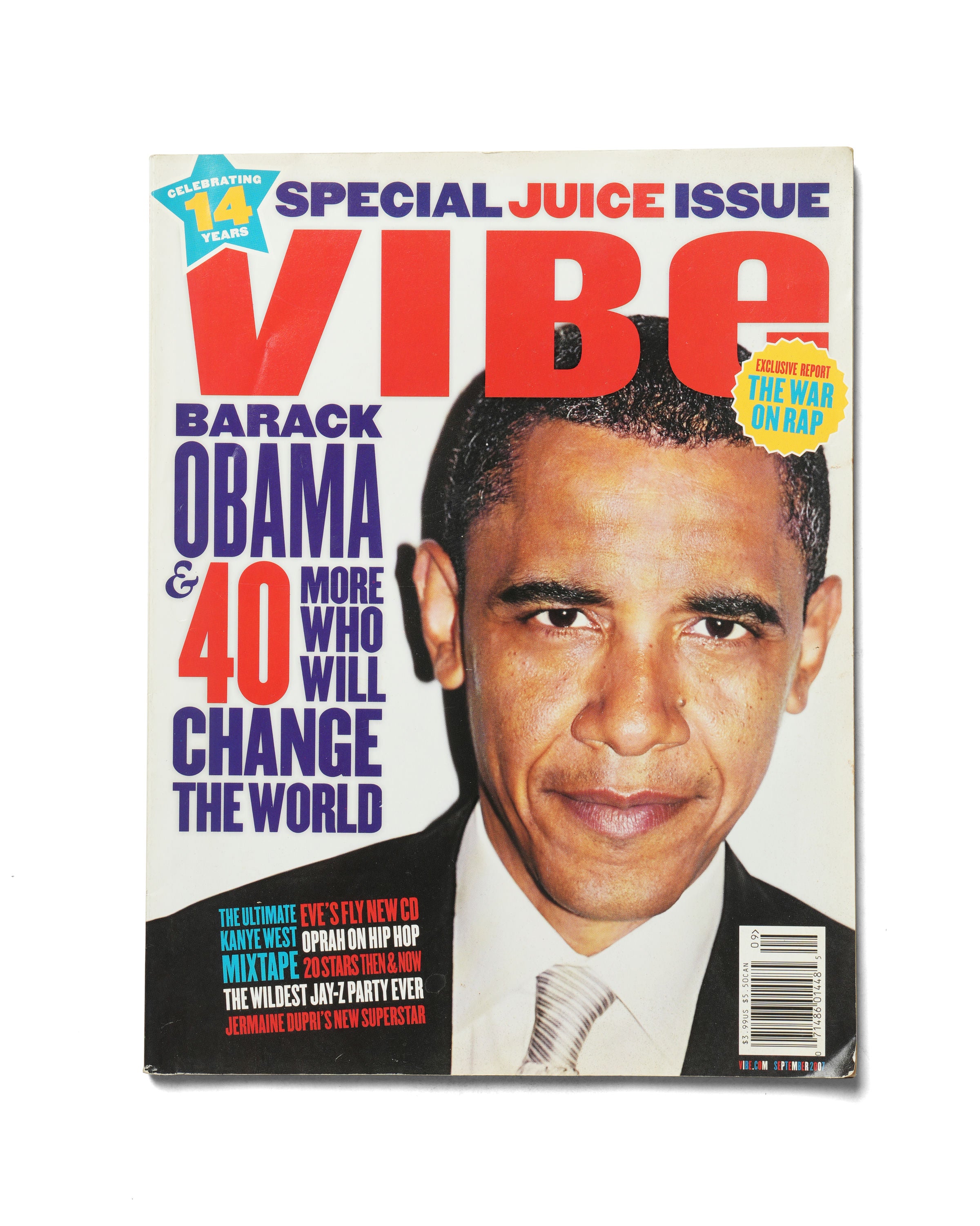 VIBE - September 2007 - Front Cover
