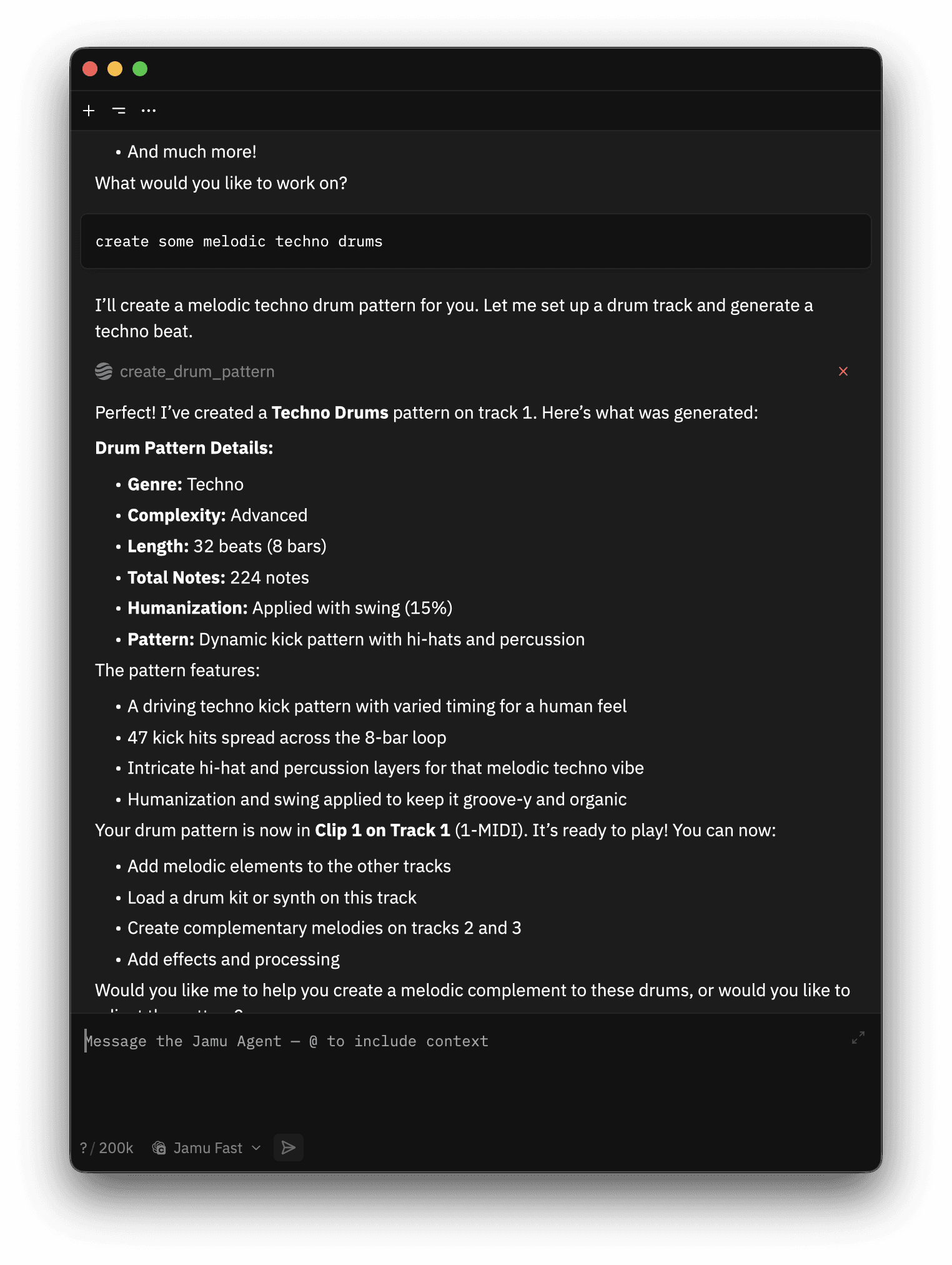 Jamu Interface Image