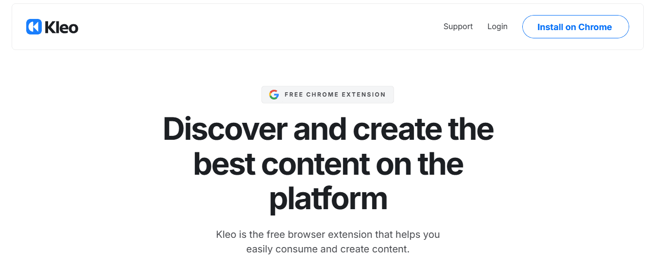 kleo - AuthoredUp Alternatives
