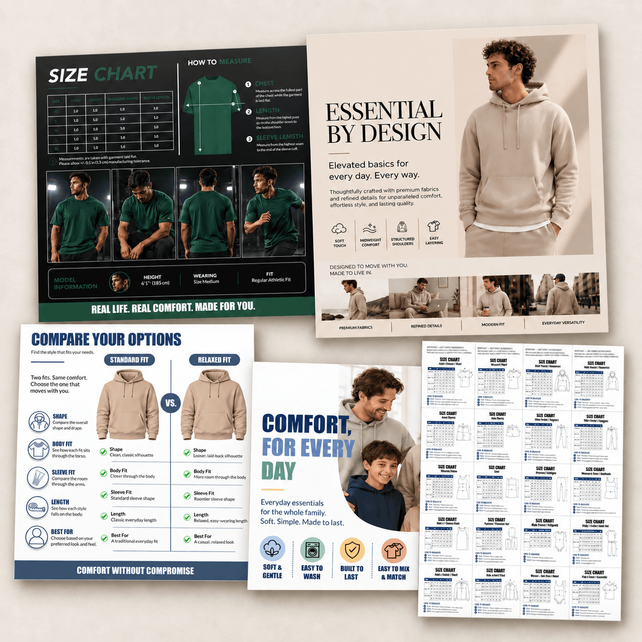 Listify Studios apparel product-content systems